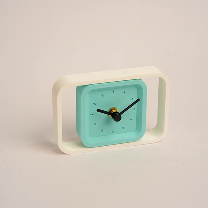 SpinFrame Desk Clock