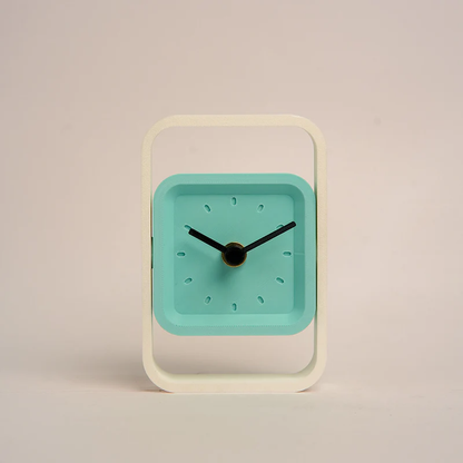 SpinFrame Desk Clock