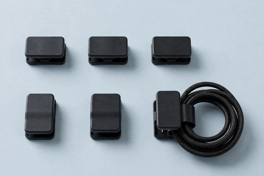 Zuneec magnetic cable clips organizer 6 pack